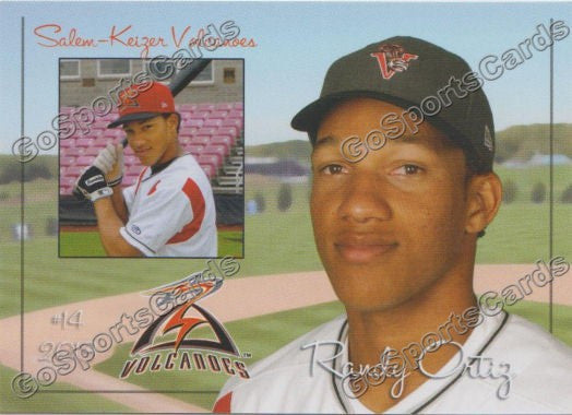 2013 Salem Keizer Volcanoes Randy Ortiz