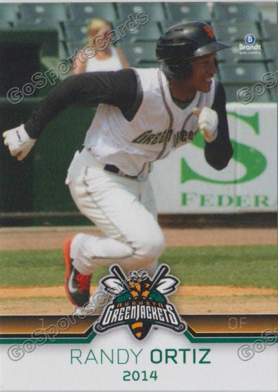 2014 Augusta Greenjackets Randy Ortiz