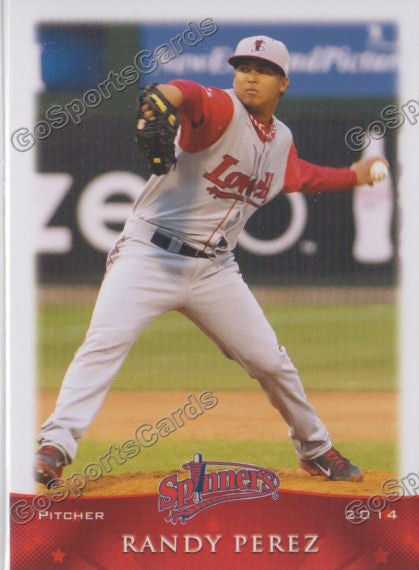 2014 Lowell Spinners Randy Perez