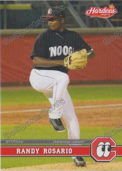 2017 Chattanooga Lookouts Randy Rosario