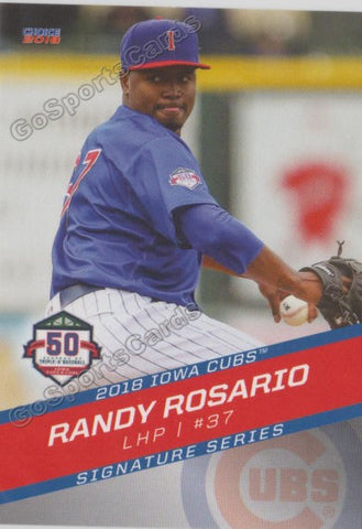 2018 Iowa Cubs Randy Rosario