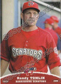 2009 Harrisburg Senators Randy Tomlin