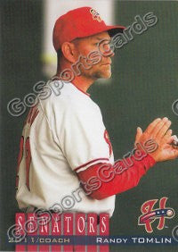 2011 Harrisburg Senators Randy Tomlin