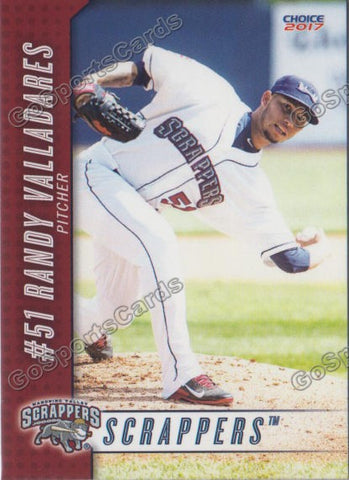 2017 Mahoning Valley Scrappers Randy Valladares