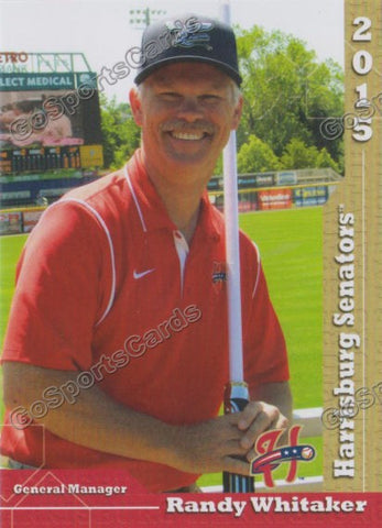 2015 Harrisburg Senators Randy Whitaker