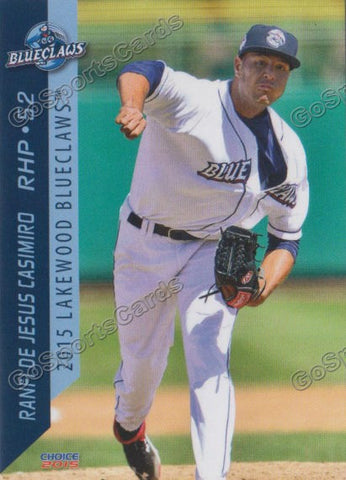 2015 Lakewood BlueClaws Ranfi De Jesus Casimiro