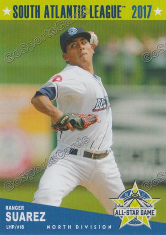 2017 South Atlantic League All Star ND Ranger Suarez