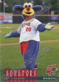 2011 Harrisburg Senators Rascal Mascot