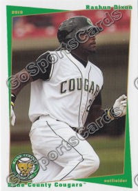 2010 Kane County Cougars Rashun Dixon