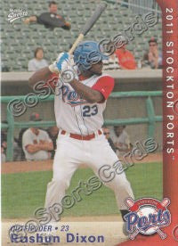 2011 Stockton Ports Rashun Dixon