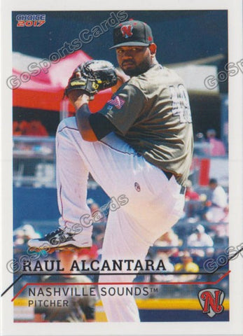 2017 Nashville Sounds Raul Alcantara