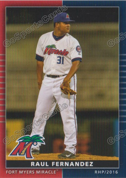 2016 Fort Myers Miracle Raul Fernandez