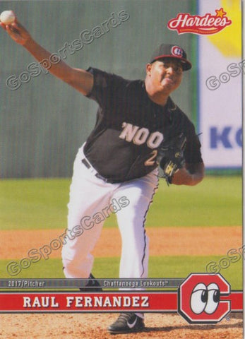 2017 Chattanooga Lookouts Raul Fernandez
