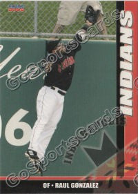 2006 Indianapolis Indians Raul Gonzalez