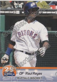 2012 Buffalo Bisons Raul Reyes