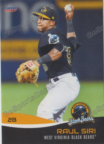 2017 West Virginia Black Bears Raul Siri