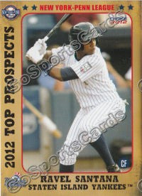 2012 New York Penn League Top Prospects NYPL Ravel Santana