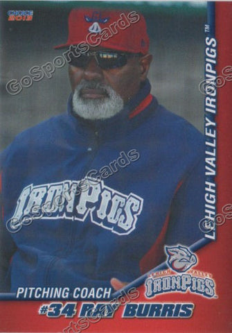 2013 Lehigh Valley IronPigs Ray Burris