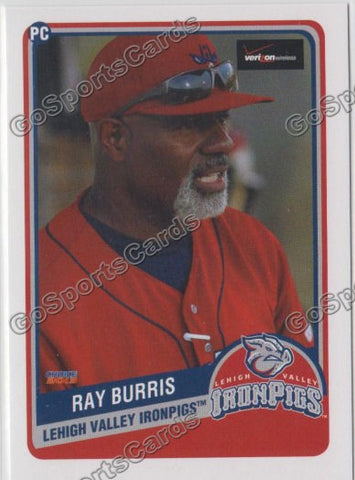 2013 Lehigh Valley IronPigs SGA 2nd Ray Burris