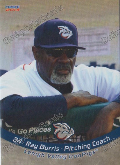 2014 Lehigh Valley IronPigs Ray Burris