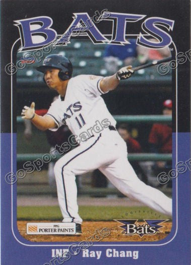 2013 Louisville Bats Ray Chang