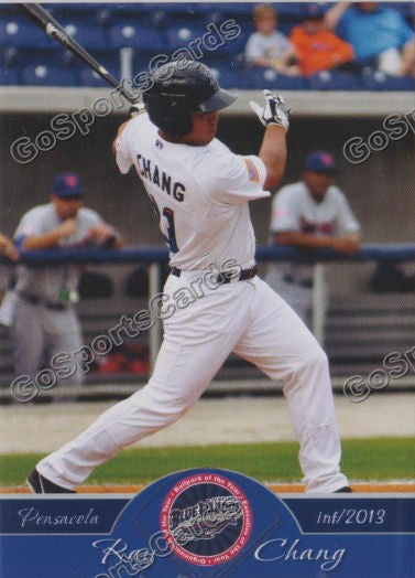 2013 Pensacola Blue Wahoos Ray Chang