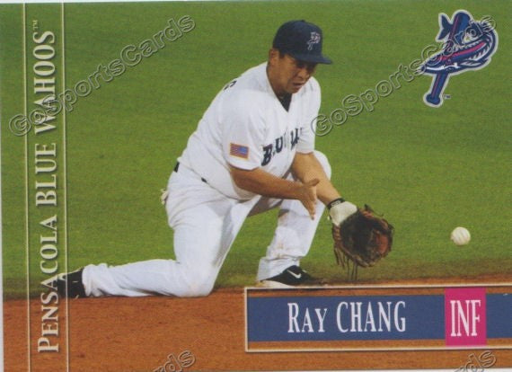 2014 Pensacola Blue Wahoos Ray Chang