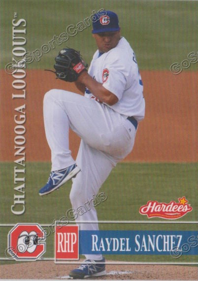 2014 Chattanooga Lookouts Raydel Sanchez