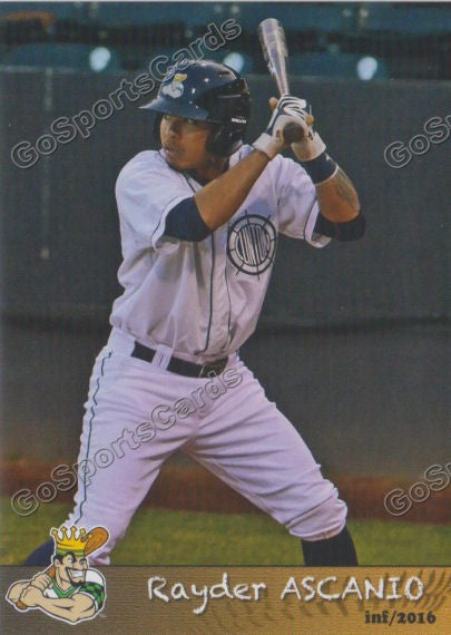 2016 Clinton LumberKings Rayder Ascanio