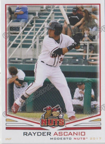 2017 Modesto Nuts Rayder Ascanio