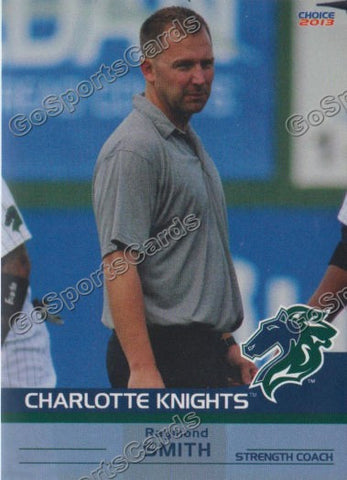 2013 Charlotte Knights Raymond Smith