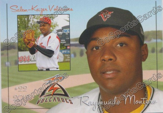 2013 Salem Keizer Volcanoes Raymundo Montero