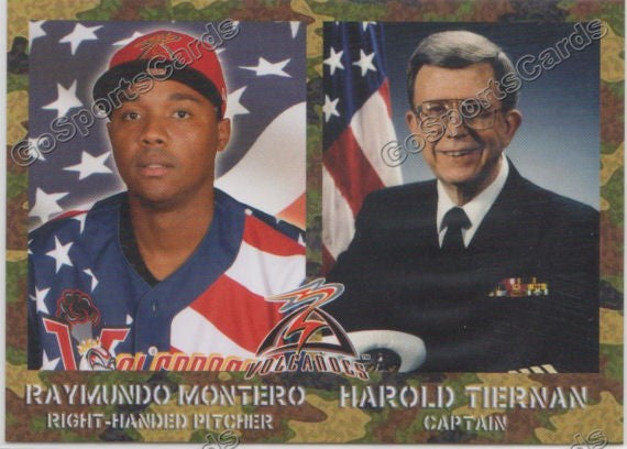 2014 Salem Keizer Volcanoes Military SGA Raymundo Montero
