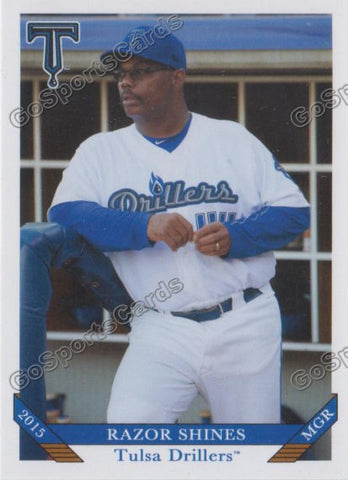 2015 Tulsa Drillers Razor Shines