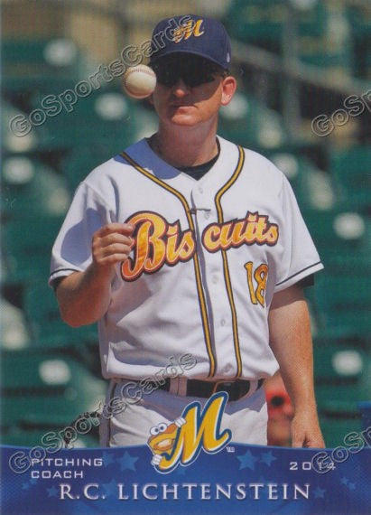 2014 Montgomery Biscuits RC Lichtenstein