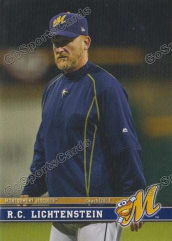 2017 Montgomery Biscuits RC Lichtenstein