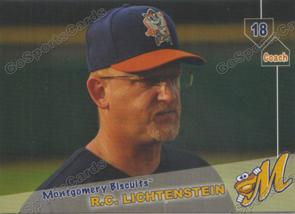 2019 Montgomery Biscuits RC Lichtenstein