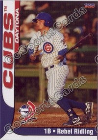 2010 Daytona Cubs Rebel Ridling
