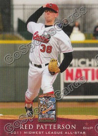 2011 MidWest League All Star East John William Red Patterson