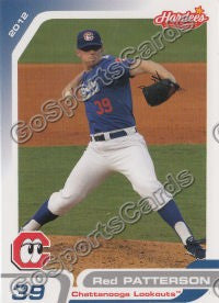 2012 Chattanooga Lookouts Red Patterson
