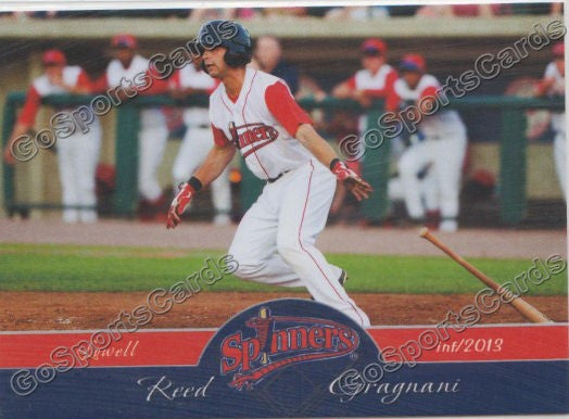2013 Lowell Spinners Reed Gragnani