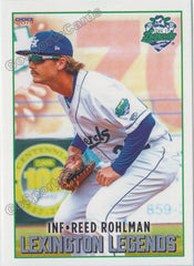 2019 Lexington Legends Reed Rohlman – Go Sports Cards