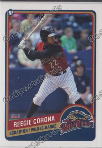 2013 Scranton Wilkes Barre RailRiders Reegie Corona
