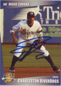 Reegie Corona 2006 Grandstand Charleston Riverdogs (Autograph)