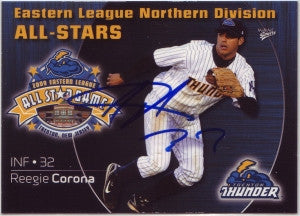 Reegie Corona 2009 Eastern League All Stars (Autograph)