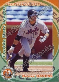 2009 Florida State League Top Prospects Reese Havens