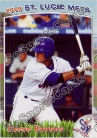 2009 St Lucie Mets Reese Havens
