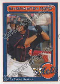 2011 Binghamton Mets Reese Havens