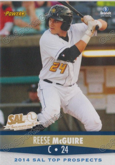 2014 South Atlantic League Top Prospect Reese McGuire