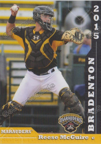 2015 Bradenton Marauders Reese McGuire